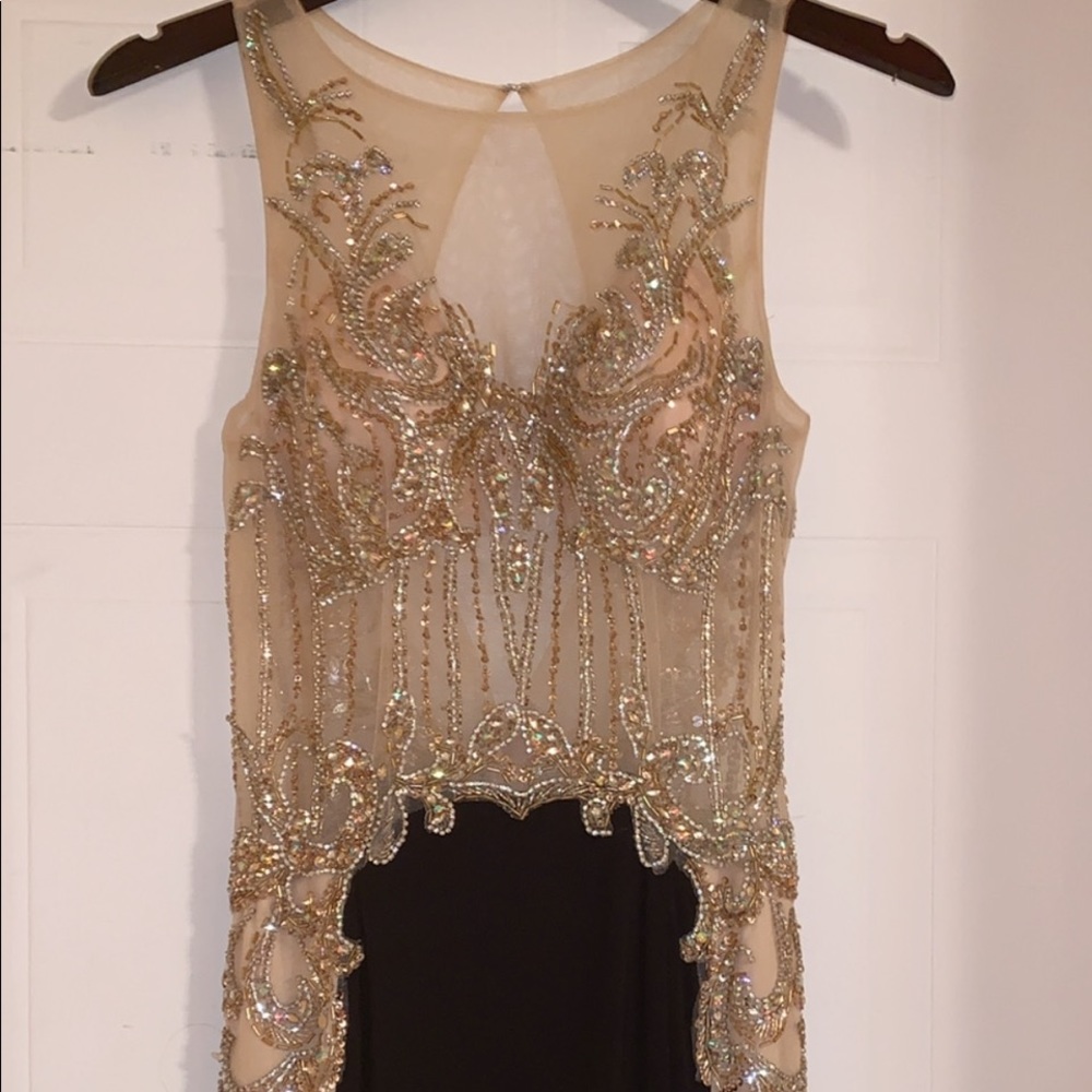 COPY - Swarovski crystal evening gown size 4